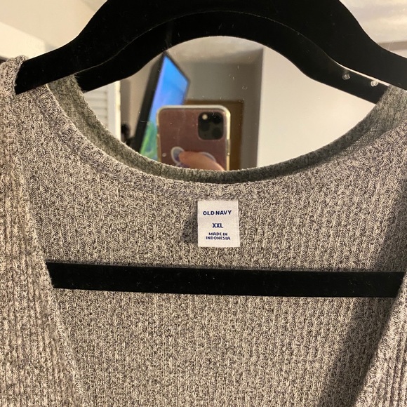 Plus size sweater wrap dress - Picture 3 of 4